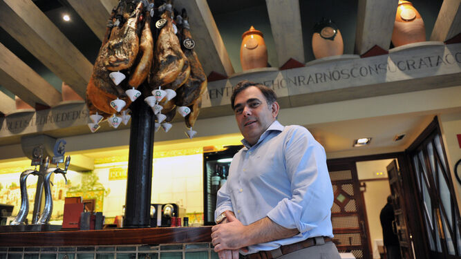 Jesús Becerra, propietario del restaurante Becerrita.