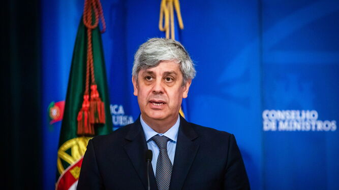 El ministro portugués de Finanzas, Mário Centeno.