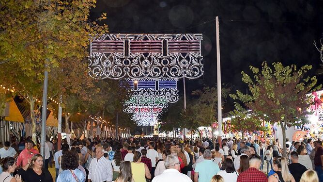 Una imagen de la Feria de Los Palacios, una de las mayores de la provincia.