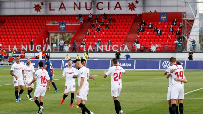 Im&aacute;genes del Levante-Sevilla FC