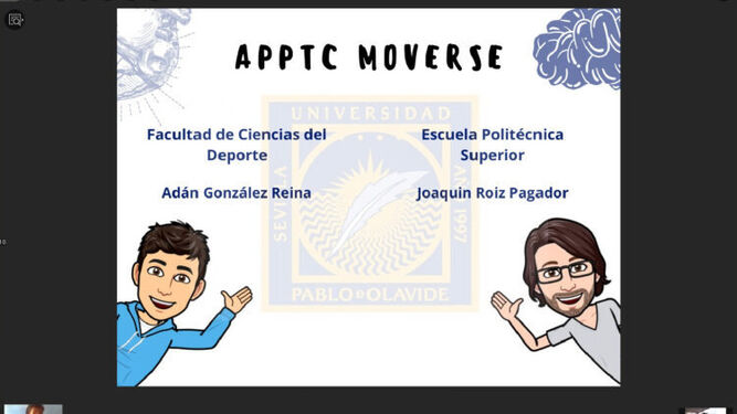 Dos estudiantes de la UPO crean la app sApptc Moverse.