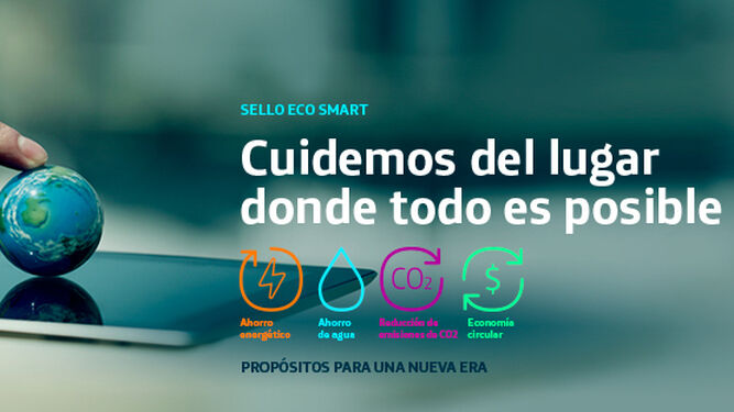 El nuevo sello Eco Smart de Telefónica.