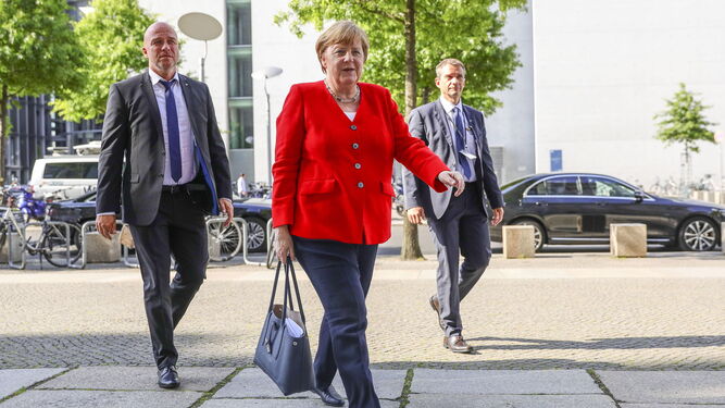 La canciller Ángela Merkel.