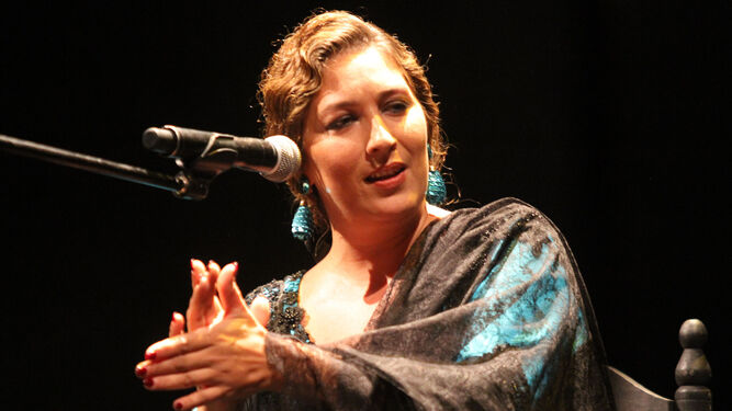 Estrella Morente actúa en el festival 'Las Noches en Vela' de Osuna el 23 de julio.
