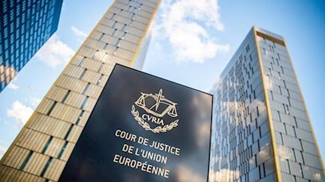 Sede del Tribunal de Justicia de la Unión Europea .