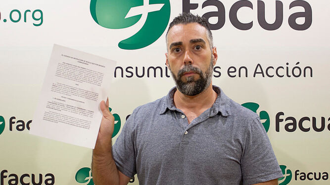 Rubén Sánchez, portavoz de FACUA.