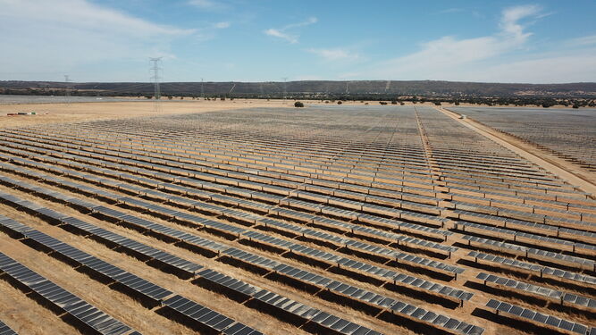 Una de las instalaciones fotovoltaicas de Endesa.