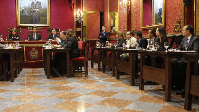 Pleno municipal del Ayuntamiento de Granada