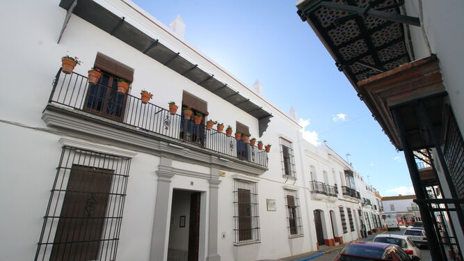 Imagen de la casa museo Zenobia-Juan Ramón Jiménez en la  localidad de Moguer.