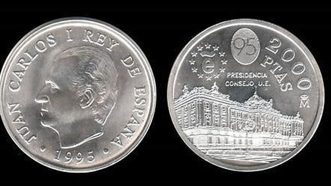Moneda de coleccionista del año 1995