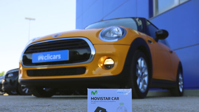 Clicars ofrecerá a sus clientes el servicio Movistar Car.
