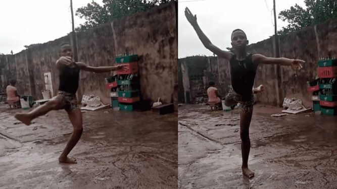 El niño nigeriano que bailaba bajo la lluvia