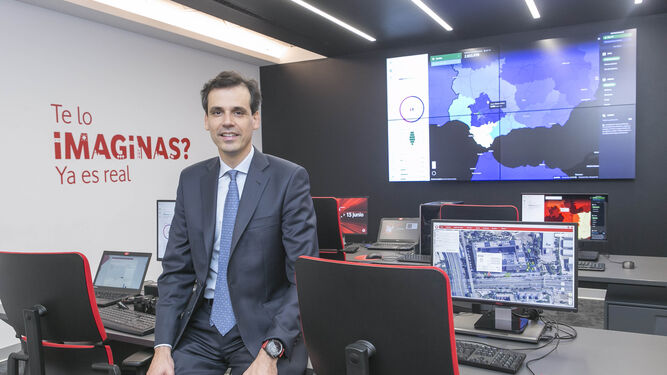 Rafael Alcaide, director territorial de Vodafone en Andalucía