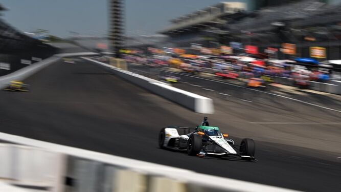 El coche de Fernando Alonso en las 500 millas de Indianápolis de 2020.