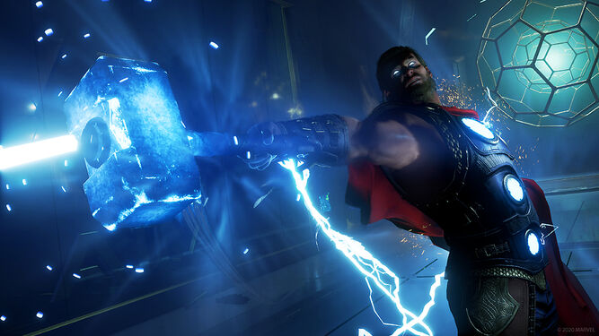 Thor en el videojuego 'Marvel's Avengers'