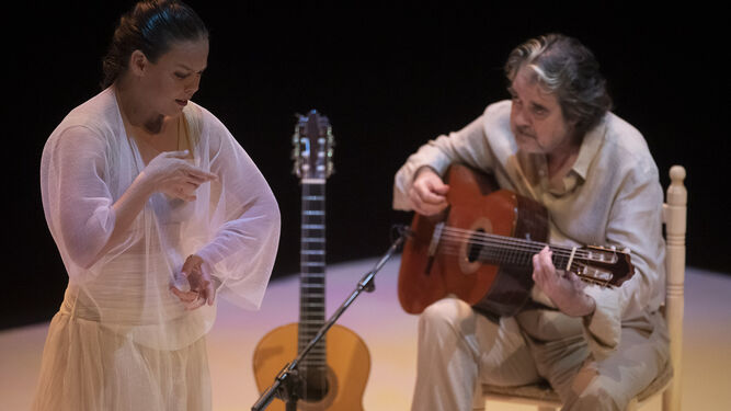 Rocío Molina y Rafael Riqueni en 'Trilogía sobre la guitarra: Inicio (uno)'