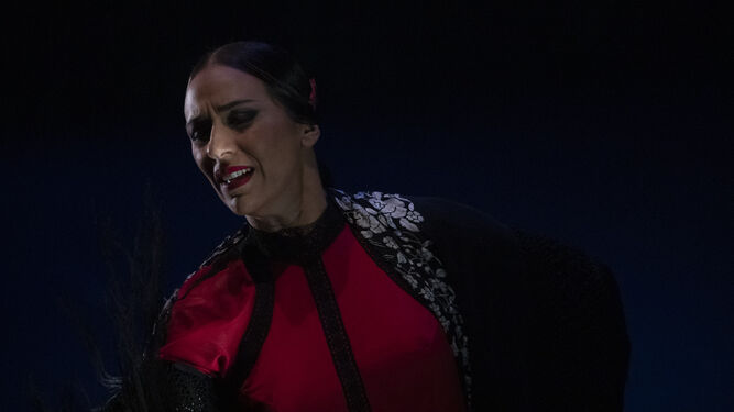 Anabel Veloso en la Bienal de Flamenco de Sevilla