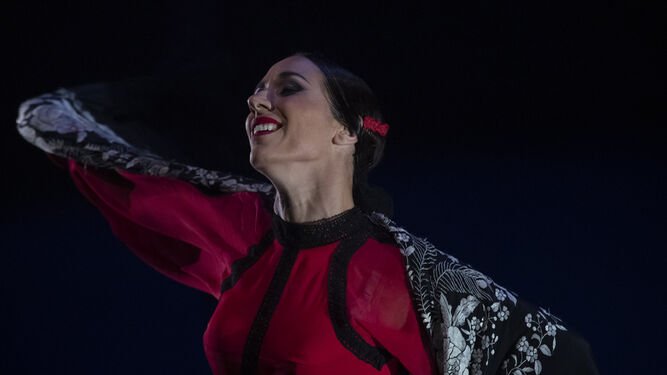 Anabel Veloso en la Bienal de Flamenco de Sevilla