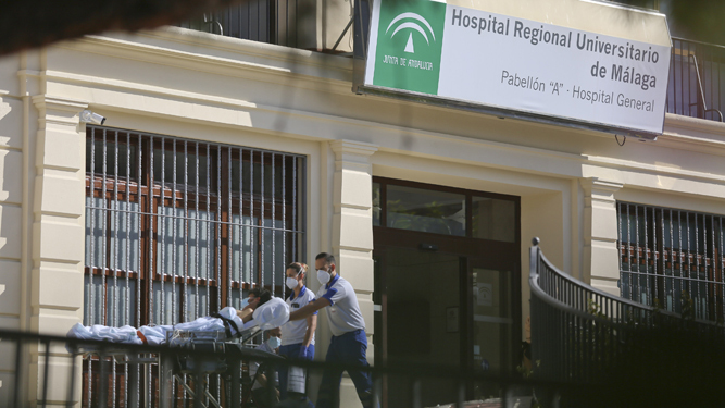 En la imagen, el Hospital Regional Universitario de Málaga.