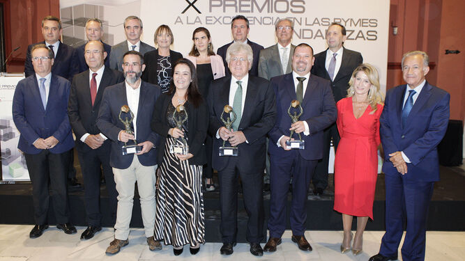 Acto de la X edición de los Premios a la Excelencia en las Pymes Andaluzas.