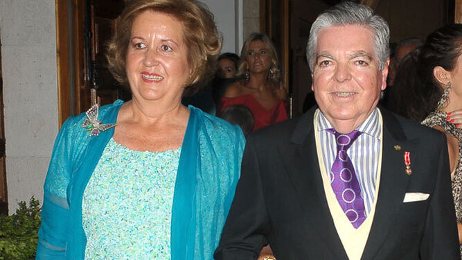 Isabel Cobo y Manuel de la Lastra.