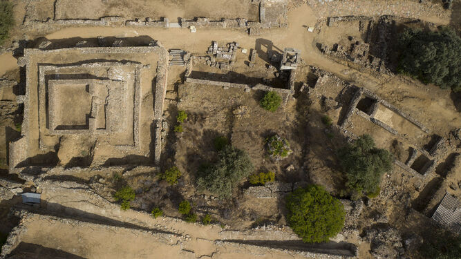Las espectaculares fotos del yacimiento romano de Munigua