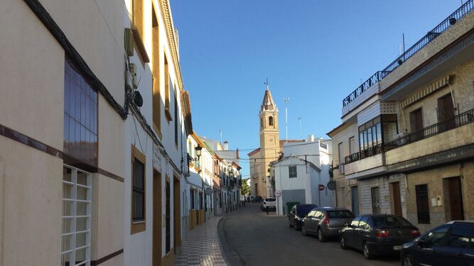 Una calle de Herrera, municipio de la Sierra Sur de unos 6.500 habitantes.