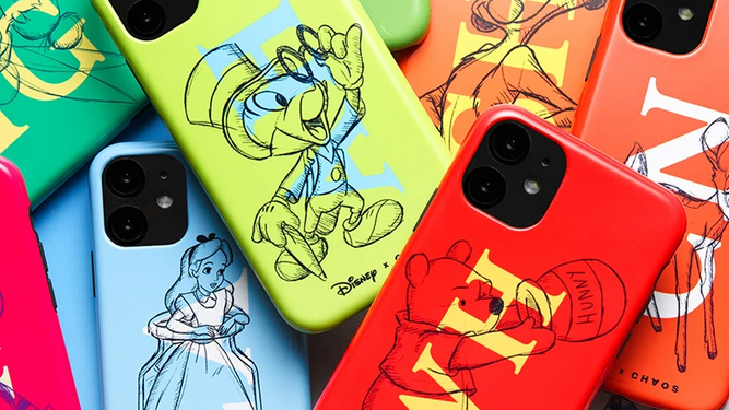 Las fundas de móvil de Disney de la firma Chaos.