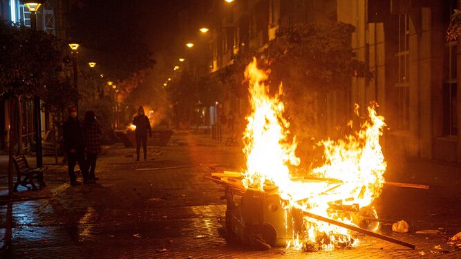 Disturbios en Logroño
