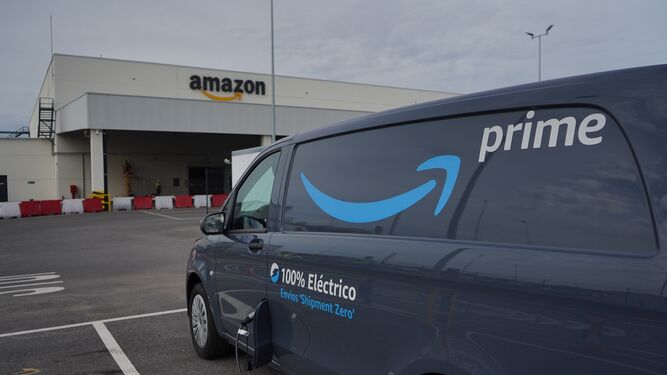 Amazon estrena sus furgonetas eléctricas en Sevilla