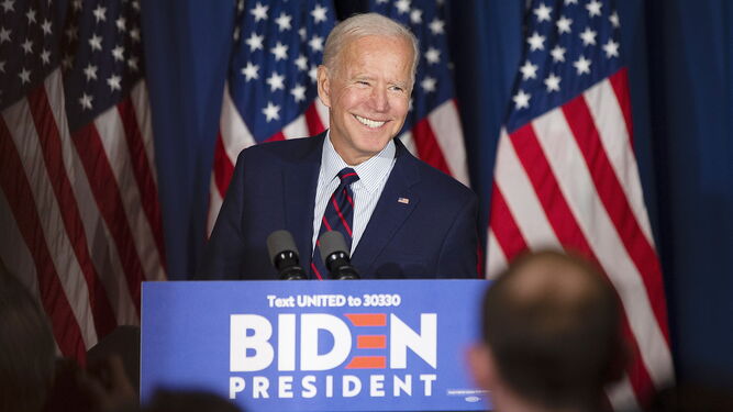Joe Biden, candidato demócrata a la presidencia de EEUU