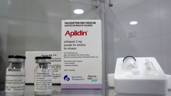 Vista del medicamento de Aplidin , de la empresa PharmaMar