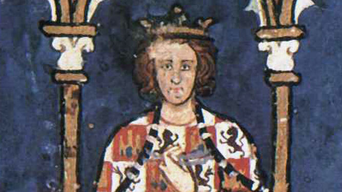 Alfonso X el Sabio en 'El libro de los juegos'.