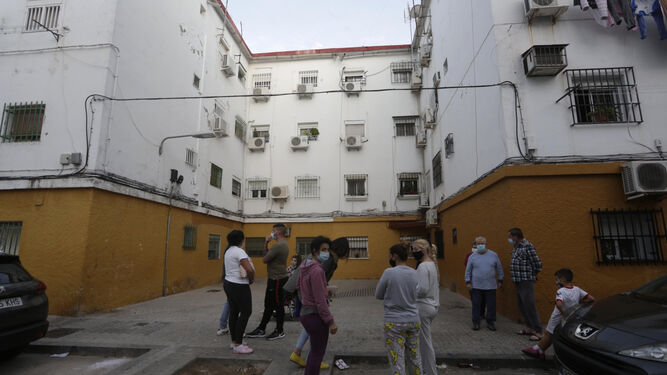 El edificio de la calle Candelas donde se produjo el secuestro.