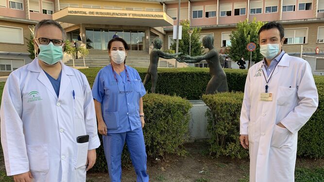 Profesionales del Hospital Virgen del Rocío