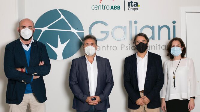Firma del convenio de colaboración entre Grupo Ita-ABB y el Centro Psicosanitario Galiani.