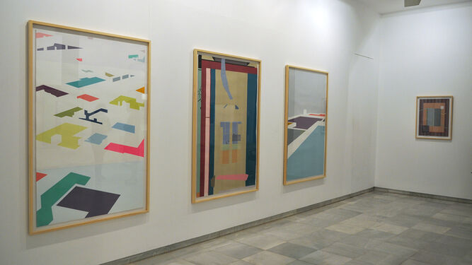 Algunas de las obras que forman parte de la exposición.