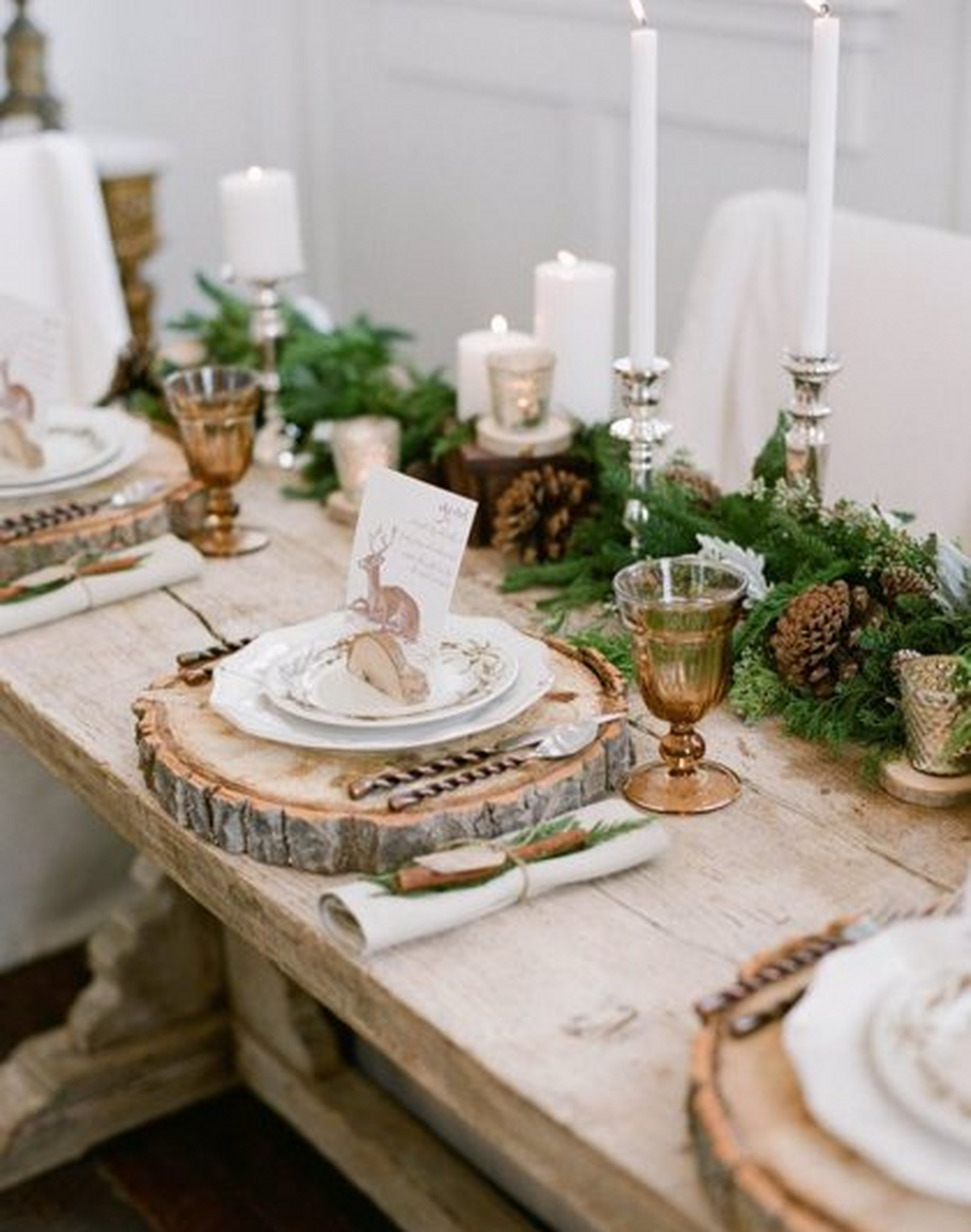 Reorganizar caricia Vientre taiko Decoración de Navidad: Cuatro estilos de mesas para recibir a familia y  amigos (por fin) en casa