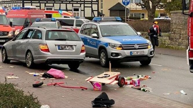 Atropello mortal en una zona peatonal de Tréveris, en Alemania.