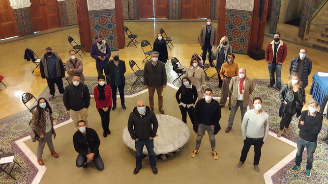 Participantes en el V Encuentro sobre dramaturgia andaluza
