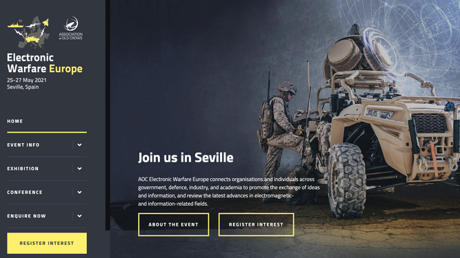 Web oficial del evento donde aún se anuncia su celebración en Sevilla.