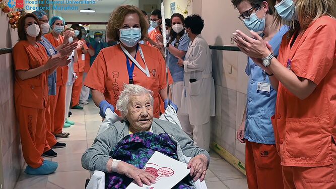 Elena, de 104 años