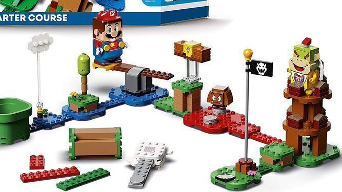 El Lego de Super Mario es uno de los diez juguetes más vendidos en AliExpress esta Navidad.