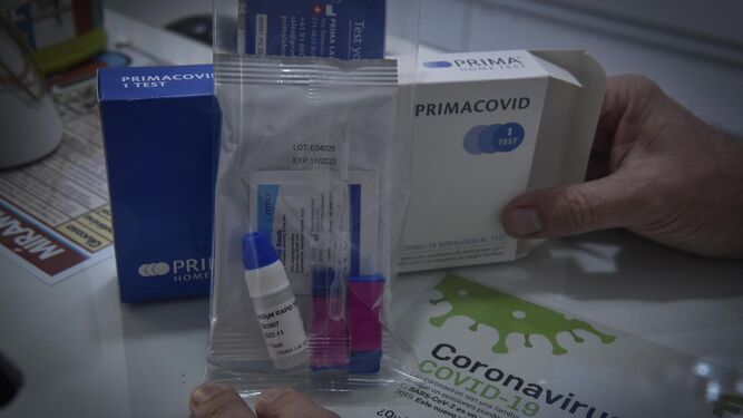 El contenido de los test de autodiagnóstico que se pueden adquirir en las farmacias.