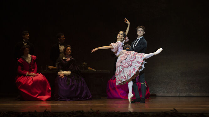 Las im&aacute;genes de 'Giselle' en el Teatro de la Maestranza