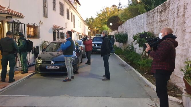 Una actuación policial en el Campo de Gibraltar captada por el equipo de 'Crónicas'