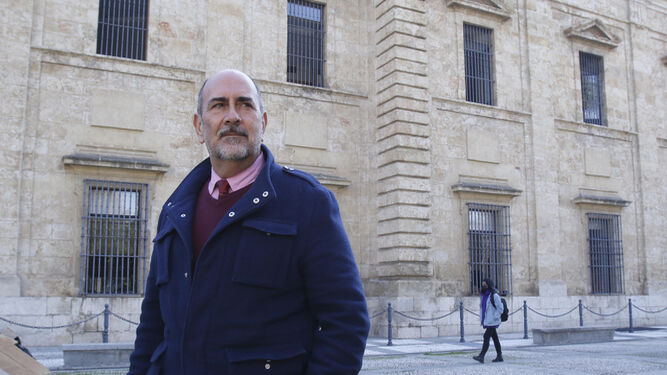 Julio Ponce Alberca, en la Universidad de Sevilla.