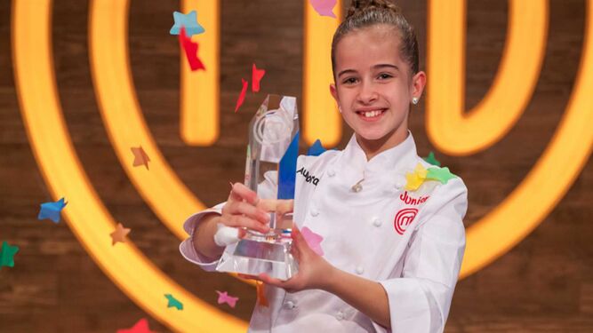 La gaditana Aurora, ganadora de 'MasterChef Junior 8'