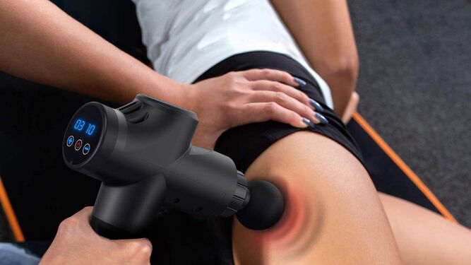 Pistola de masajes: el gran invento contra el dolor muscular que triunfa en