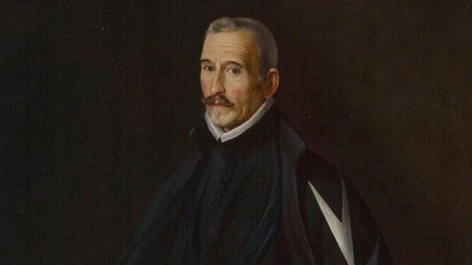 Retrato del poeta y dramaturgo Lope de Vega (Madrid, 1562-1635).